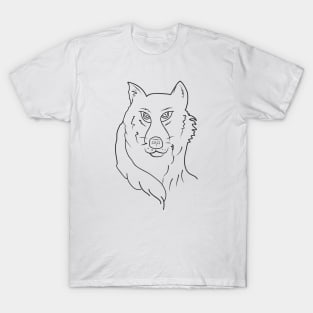 Elegant wolf T-Shirt